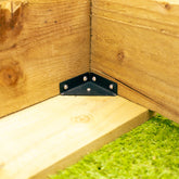 Triangle Steel 60mm Corner Reinforcement Brackets